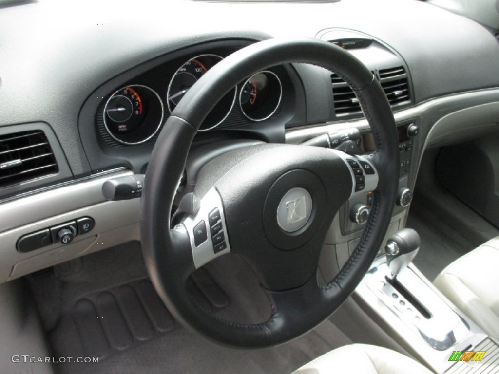 2009 Aura XR V6 - Ocean Mist / Gray photo #22