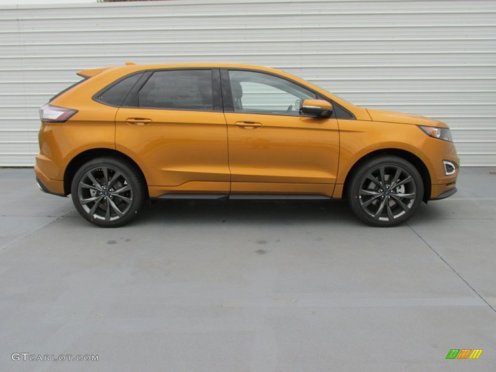 Electric Spice Metallic 2015 Ford Edge Sport Exterior Photo #104784250