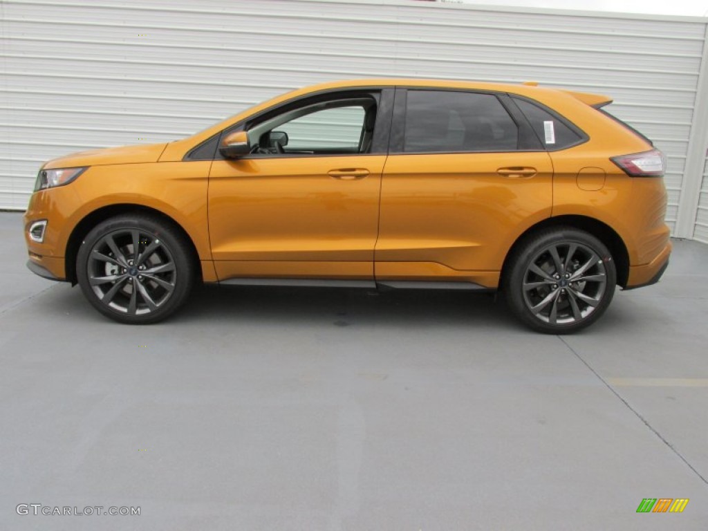 Electric Spice Metallic 2015 Ford Edge Sport Exterior Photo #104784388