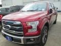 2015 Ruby Red Metallic Ford F150 King Ranch SuperCrew  photo #9