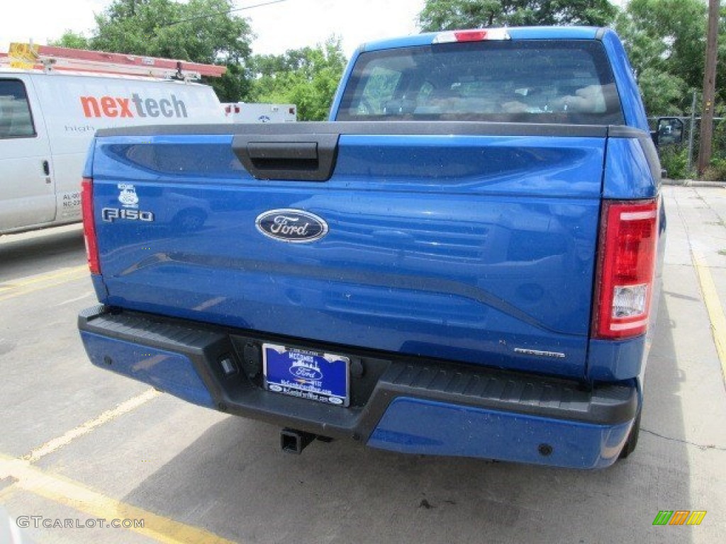 2015 F150 XL SuperCrew - Blue Flame Metallic / Medium Earth Gray photo #27