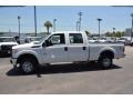 2016 Oxford White Ford F250 Super Duty XL Crew Cab 4x4  photo #9