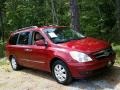 2007 Cranberry Red Hyundai Entourage GLS  photo #2