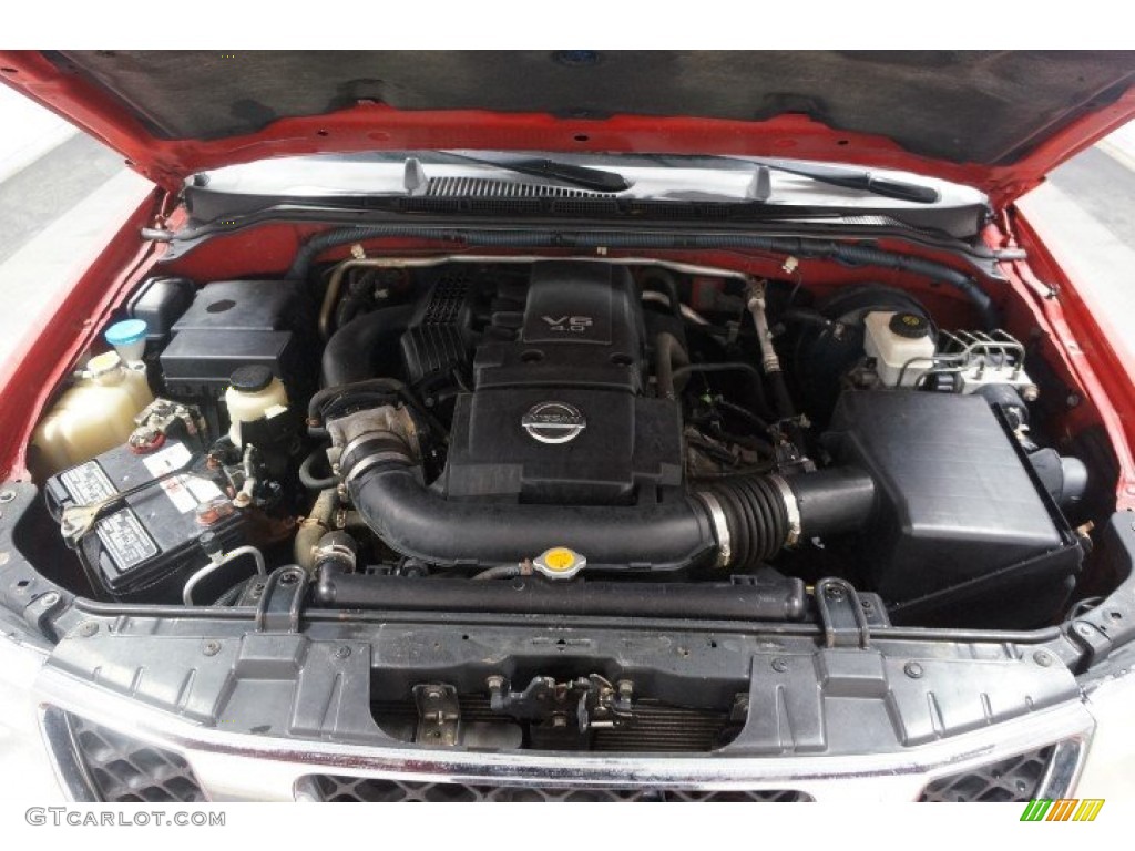 2005 Nissan Frontier Nismo King Cab 4x4 4.0 Liter DOHC 24-Valve V6 Engine Photo #104791675
