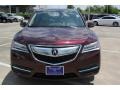 2016 Dark Cherry Pearl Acura MDX SH-AWD Advance  photo #2