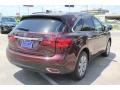 2016 Dark Cherry Pearl Acura MDX SH-AWD Advance  photo #7