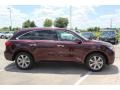 2016 Dark Cherry Pearl Acura MDX SH-AWD Advance  photo #8