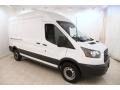 Oxford White 2015 Ford Transit Van 250 HR Long