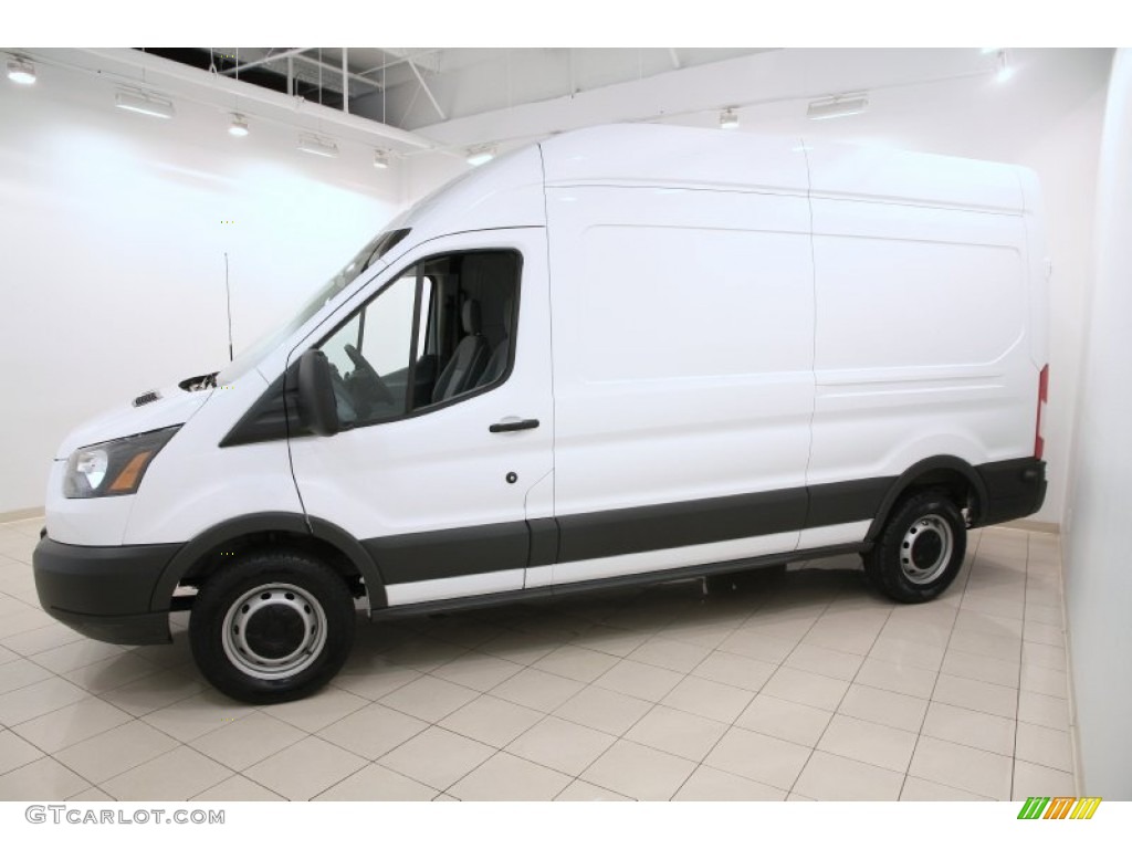Oxford White 2015 Ford Transit Van 250 HR Long Exterior Photo #104792770