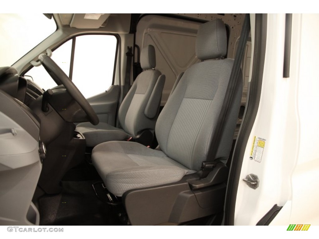 Pewter Interior 2015 Ford Transit Van 250 HR Long Photo #104792803