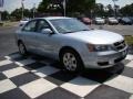 2007 Silver Blue Hyundai Sonata GLS  photo #6