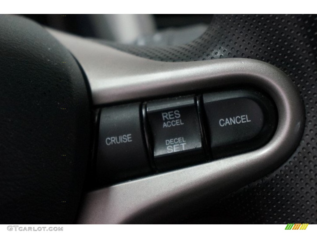 2009 Civic Hybrid Sedan - Spectrum White Pearl / Blue photo #25