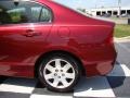 2007 Tango Red Pearl Honda Civic LX Sedan  photo #23