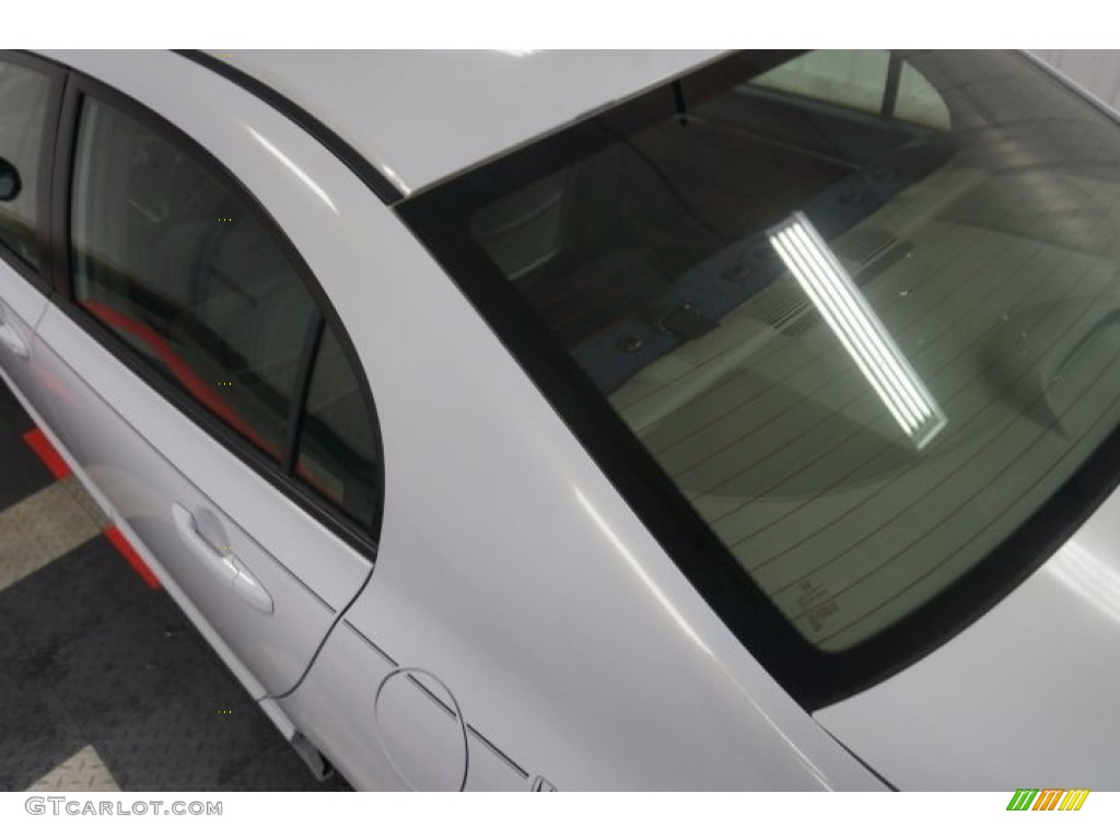 2009 Civic Hybrid Sedan - Spectrum White Pearl / Blue photo #68