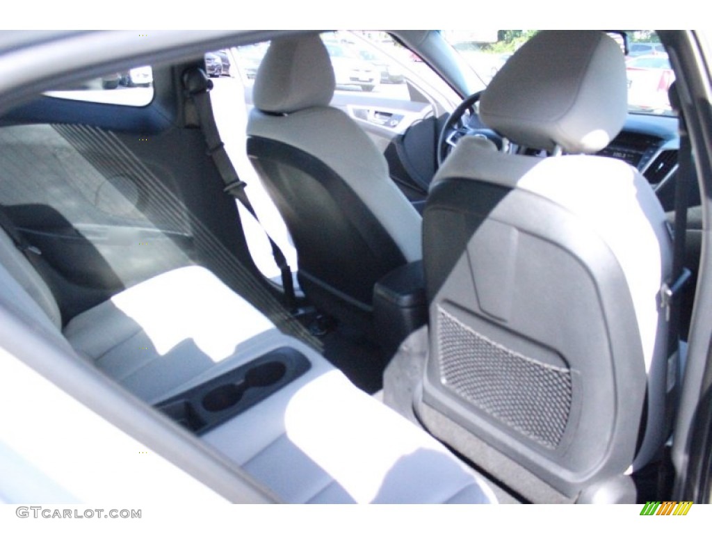 2012 Veloster  - Ironman Silver / Gray photo #27