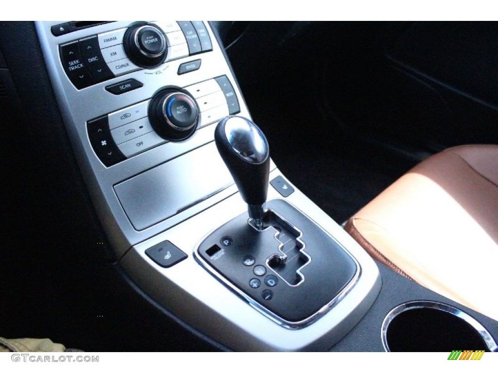 2010 Genesis Coupe 3.8 Track - Mirabeau Blue / Brown photo #20