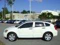 2007 Stone White Dodge Caliber SXT  photo #4