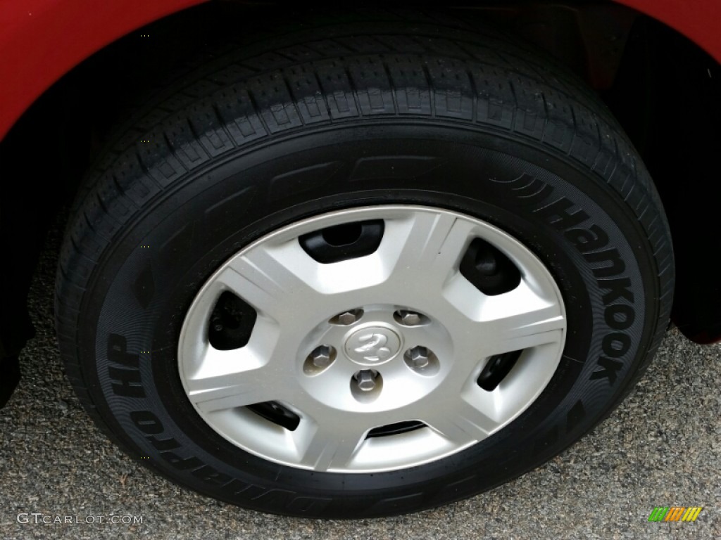 2010 Journey SE - Inferno Red Crystal Pearl Coat / Dark Slate Gray photo #4