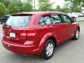 2010 Inferno Red Crystal Pearl Coat Dodge Journey SE  photo #7