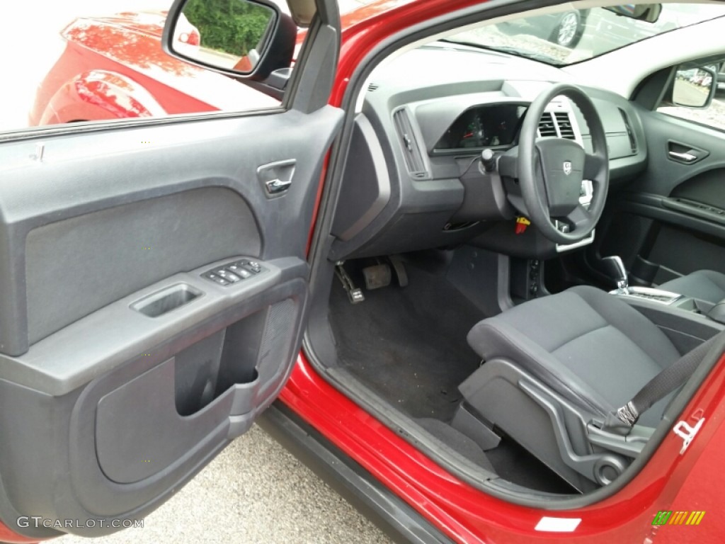2010 Journey SE - Inferno Red Crystal Pearl Coat / Dark Slate Gray photo #17