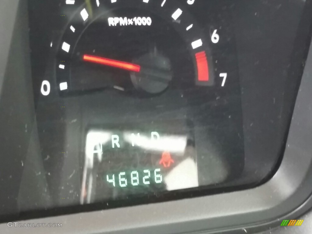 2010 Journey SE - Inferno Red Crystal Pearl Coat / Dark Slate Gray photo #19