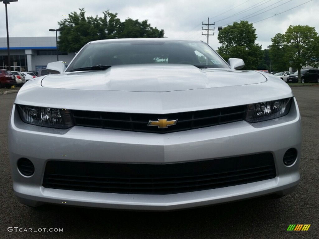 2014 Camaro LS Coupe - Silver Ice Metallic / Black photo #2