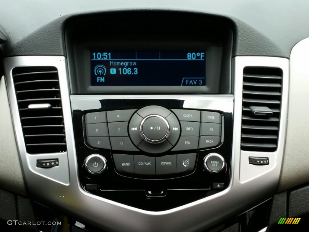 2013 Cruze LS - Cyber Gray Metallic / Jet Black/Medium Titanium photo #15