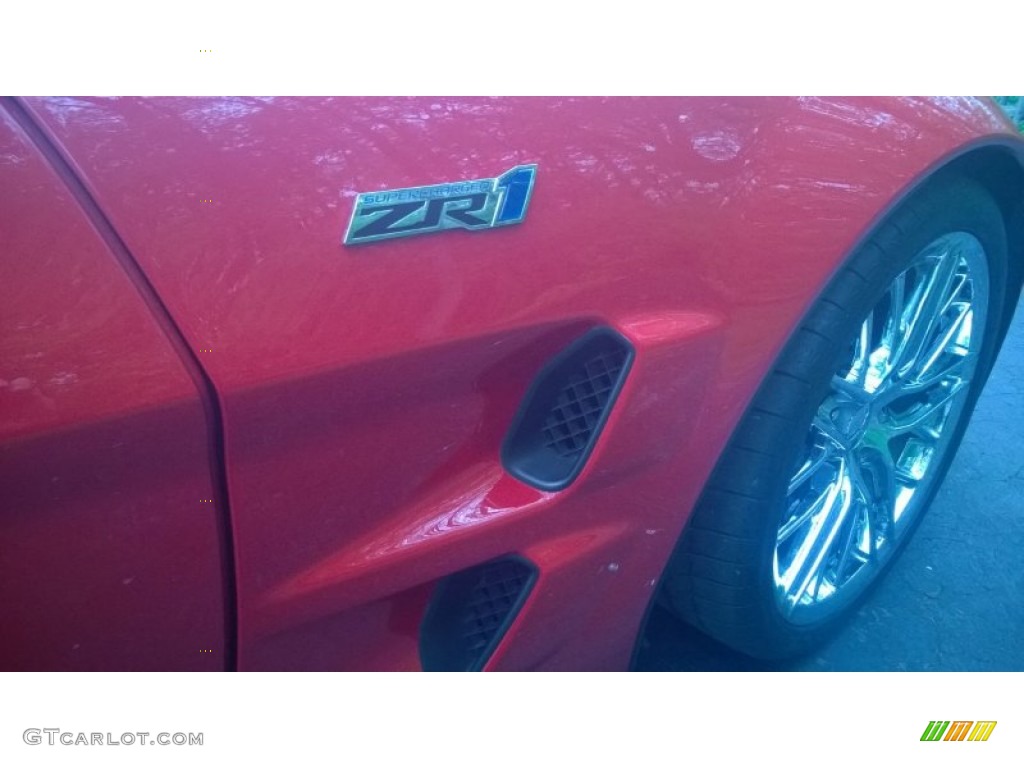 2009 Corvette ZR1 - Victory Red / Ebony photo #20