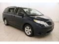2011 South Pacific Blue Pearl Toyota Sienna LE #104799046