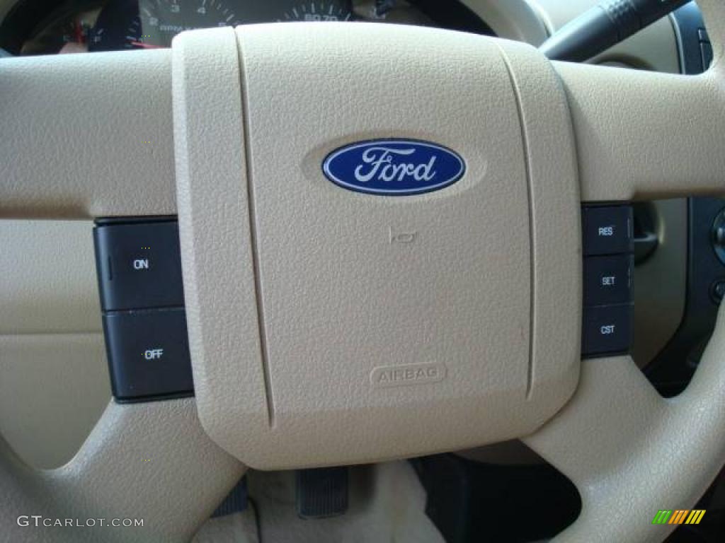2006 F150 XLT SuperCab 4x4 - Oxford White / Tan photo #16