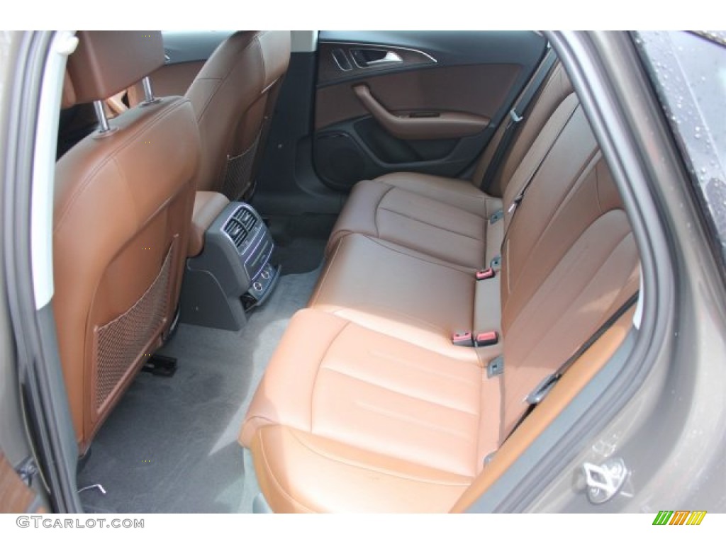 2016 A6 2.0 TFSI Premium Plus quattro - Dakota Grey Metallic / Nougat Brown photo #37