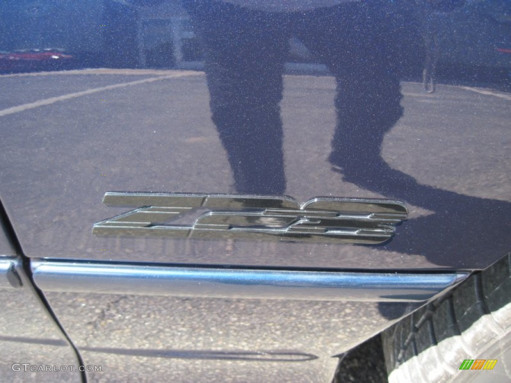 2001 Camaro Z28 Convertible - Navy Blue Metallic / Neutral photo #9