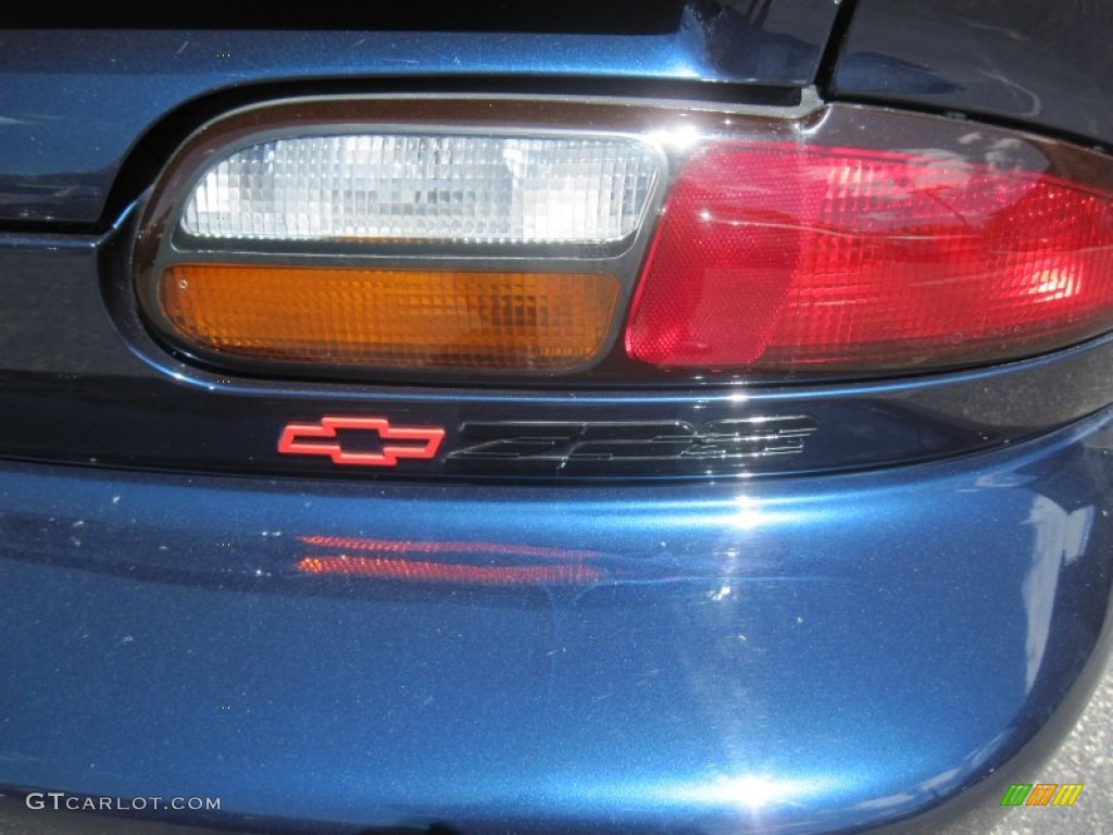 2001 Camaro Z28 Convertible - Navy Blue Metallic / Neutral photo #12