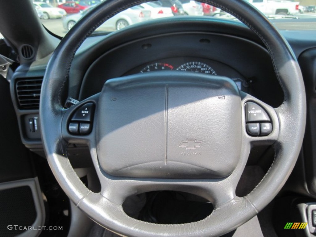 2001 Camaro Z28 Convertible - Navy Blue Metallic / Neutral photo #22
