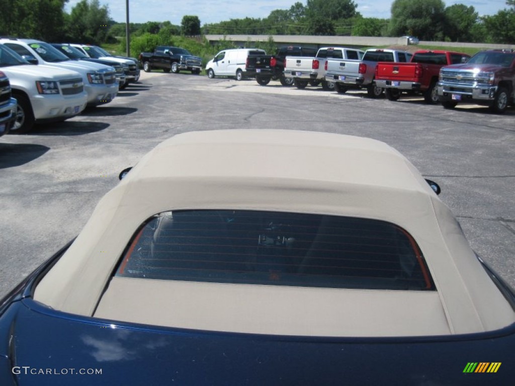 2001 Camaro Z28 Convertible - Navy Blue Metallic / Neutral photo #26