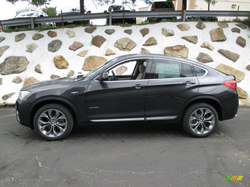 Dark Graphite Metallic 2016 BMW X4 xDrive28i Exterior Photo #104802544