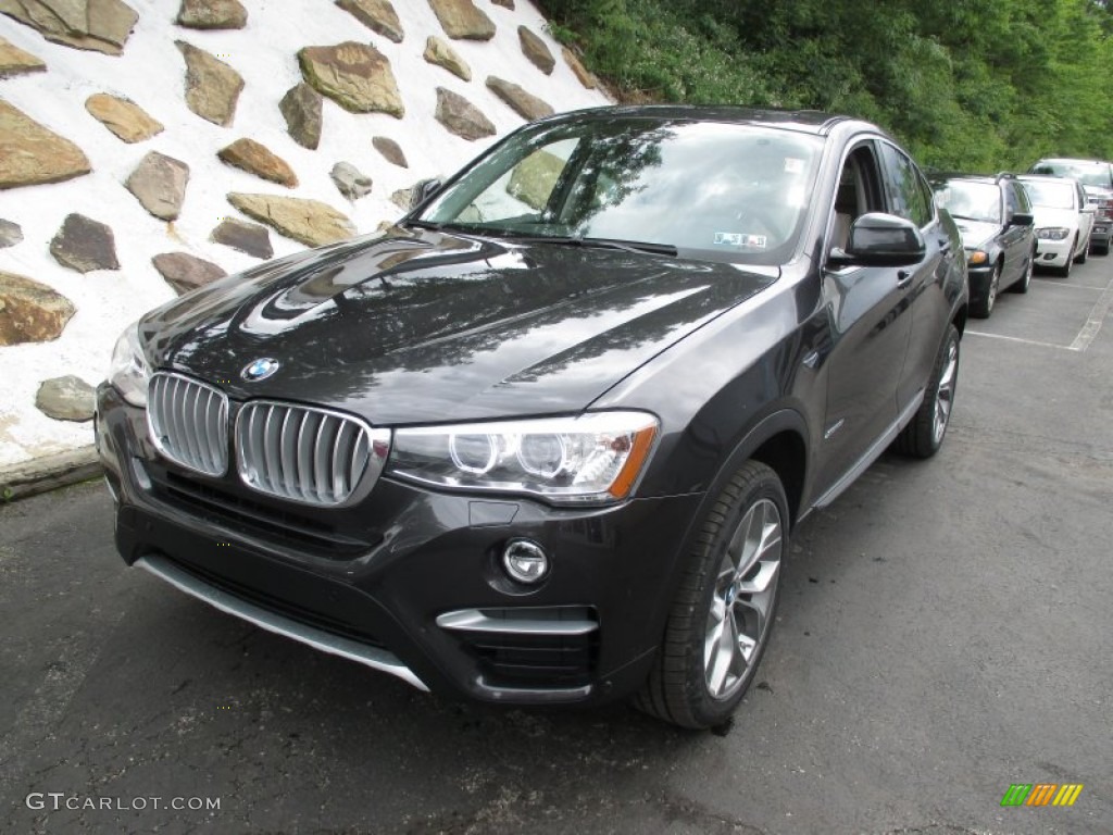 Dark Graphite Metallic 2016 BMW X4 xDrive28i Exterior Photo #104802670