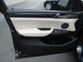 2016 BMW X4 Ivory White Interior Door Panel Photo