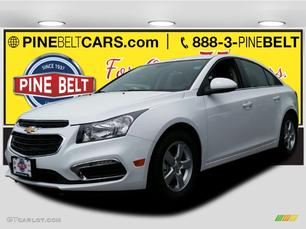 2015 Cruze LT - Summit White / Brownstone photo #1