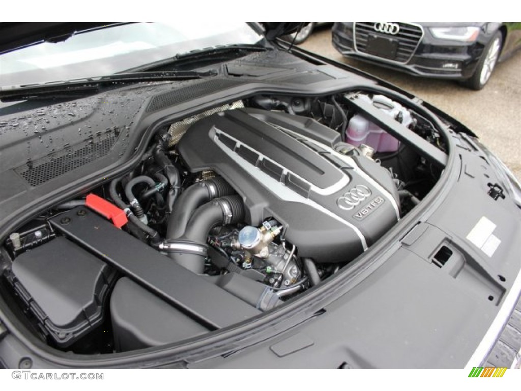 2015 Audi A8 L 4.0T quattro 4.0 Liter Turbocharged FSI DOHC 32-Valve VVT V8 Engine Photo #104804239