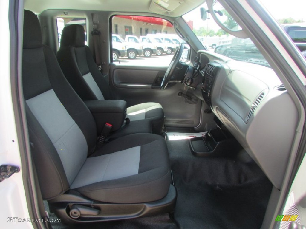 Medium Dark Flint Interior 2007 Ford Ranger XL SuperCab Photo #104805064