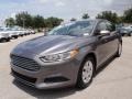 2013 Sterling Gray Metallic Ford Fusion S  photo #13