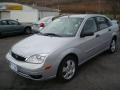 2007 CD Silver Metallic Ford Focus ZX4 SES Sedan  photo #7