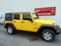 2015 Baja Yellow Jeep Wrangler Unlimited Sport 4x4  photo #2