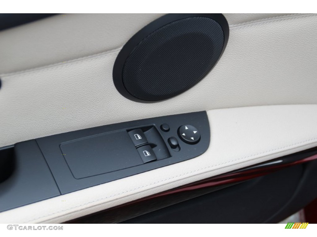 2012 3 Series 328i xDrive Coupe - Vermilion Red Metallic / Oyster/Black photo #9