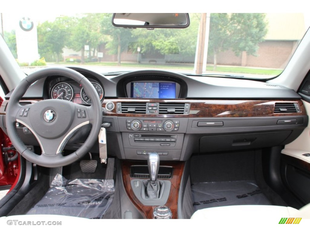 2012 3 Series 328i xDrive Coupe - Vermilion Red Metallic / Oyster/Black photo #16