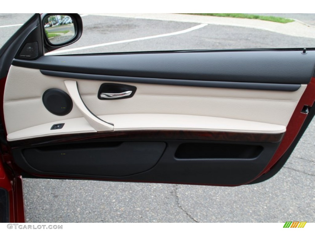 2012 3 Series 328i xDrive Coupe - Vermilion Red Metallic / Oyster/Black photo #25
