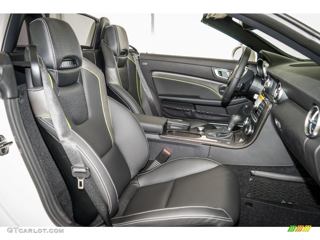 2015 Mercedes-Benz SLK 350 Roadster 821 AMG Carbon Styling Black Interior Photo #104810164