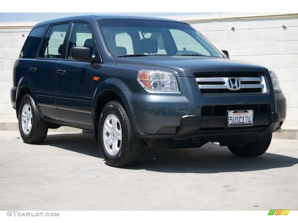 Steel Blue Metallic Honda Pilot