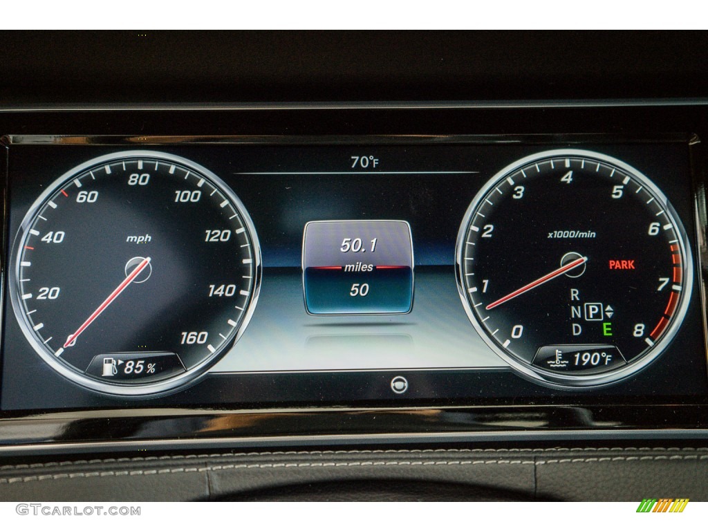 2015 Mercedes-Benz S 550 Sedan Gauges Photo #104812877